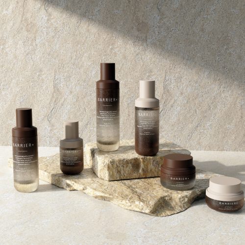 Customizable color glass spray pump bottles; face cream bottles; cosmetics glass set.