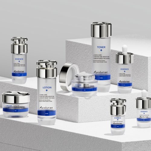 New Arrival: Minimalist Luxury Amber Glass Skincare Packaging Collection of Dropper Serum Bottles & Matte Lid Cream Jars - Image 3